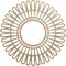 Ekena Millwork Cornelius Wood Fretwork Pierced Ceiling Medallion, Hickory, 32"OD x 11 7/8"ID x 3/8"T CMWP32X0375CRHI - alternate 1